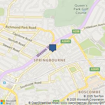 Map for BH8 8BJ